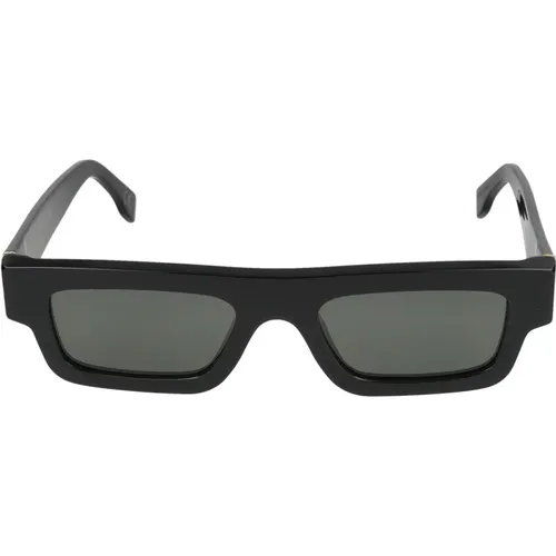 Schwarze Colpo Sonnenbrille , unisex, Größe: 52 MM - Retrosuperfuture - Modalova