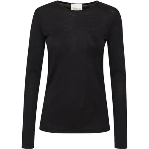 The Oneck Long Sleeve , female, Sizes: XL, M, L, XS, 2XL - My Essential Wardrobe - Modalova