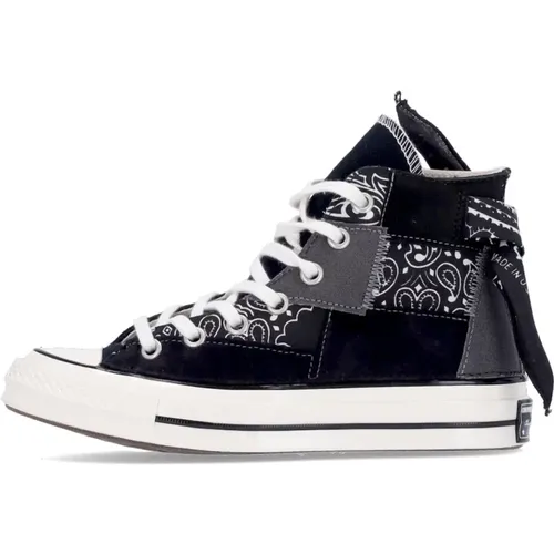 Paisley Patchwork High Top Sneaker , male, Sizes: 9 UK, 3 1/2 UK, 8 1/2 UK, 12 UK, 10 UK, 2 1/2 UK, 8 UK, 6 UK - Converse - Modalova