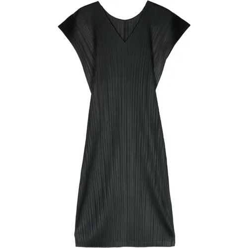 Elegantes Schwarzes Kleid für Frauen - Issey Miyake - Modalova