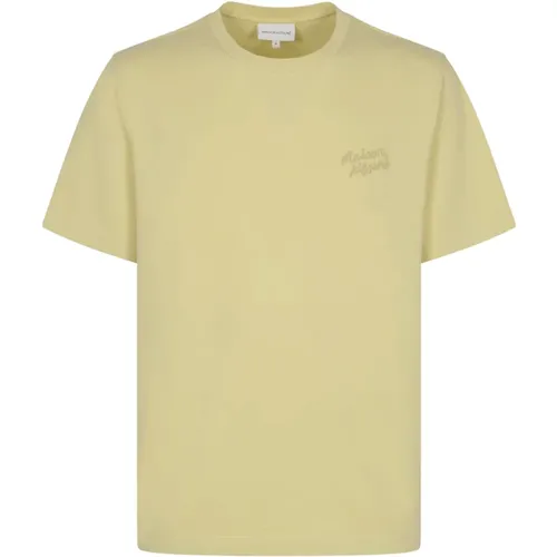 Handwriting Comfort Tee-Shirt , male, Sizes: M, XL - Maison Kitsuné - Modalova