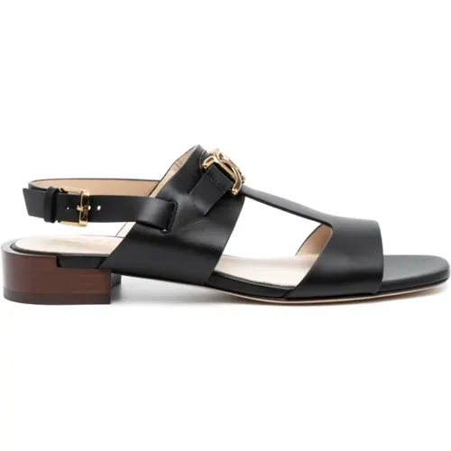 Flat Sandalen , Damen, Größe: 38 EU - TOD'S - Modalova