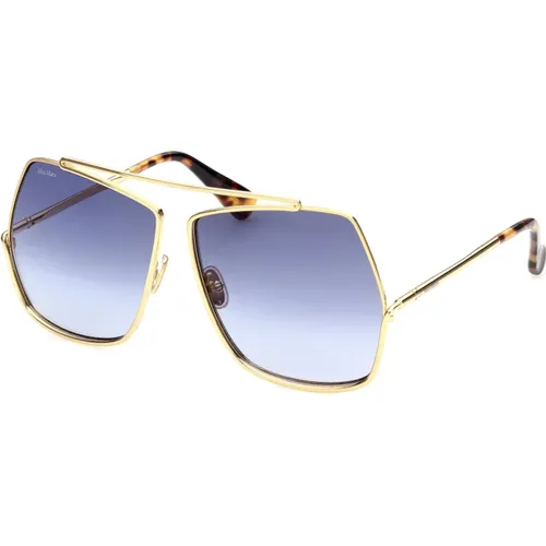 Stilvolle Sonnenbrille , Damen, Größe: 64 MM - Max Mara - Modalova