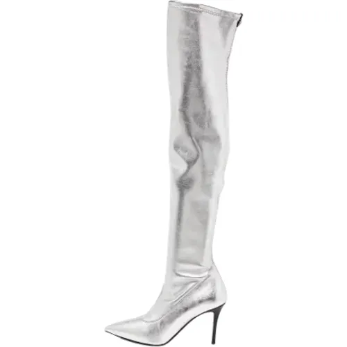 Pre-owned Fabric boots , female, Sizes: 7 UK - Giuseppe Zanotti Pre-owned - Modalova
