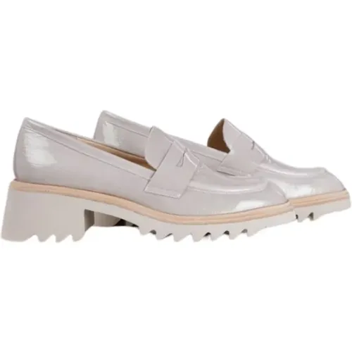 Modern Leather Slip-On Heels , female, Sizes: 5 1/2 UK, 4 UK - Brunate - Modalova
