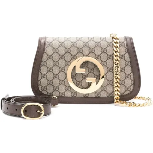 Blondie Shoulder Bag with Gold-tone Hardware , female, Sizes: ONE SIZE - Gucci - Modalova