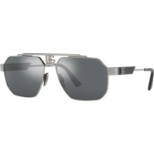 Silver/Silver Sunglasses DG 2300,Sunglasses - Dolce & Gabbana - Modalova