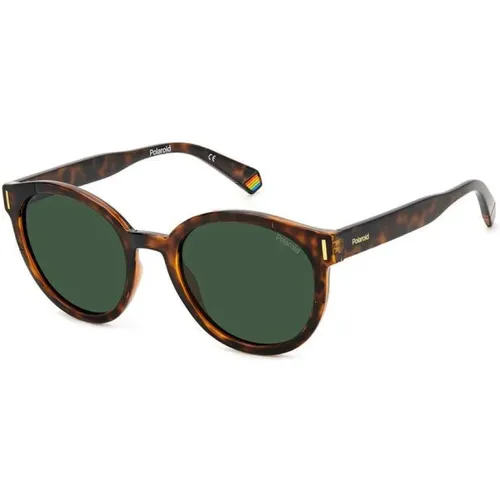 Stilvolle Sonnenbrille in Blauton,Stylische Sonnenbrille für weibliche Fashionistas - Polaroid - Modalova