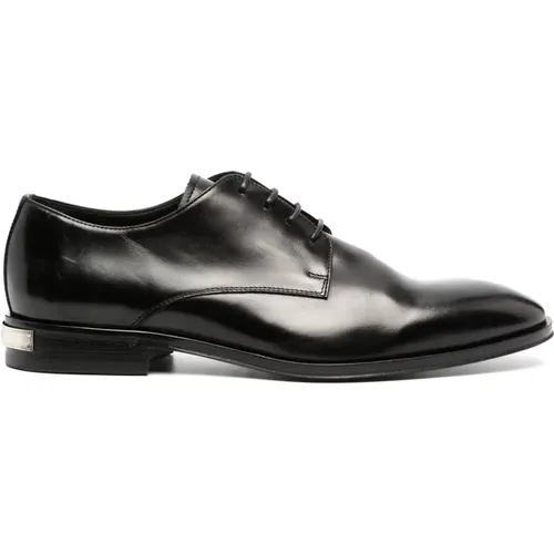 Business Casual Closed Flats Shoes , male, Sizes: 12 UK, 10 UK, 10 1/2 UK, 11 UK, 9 1/2 UK, 8 UK, 7 UK, 9 UK - Roberto Cavalli - Modalova