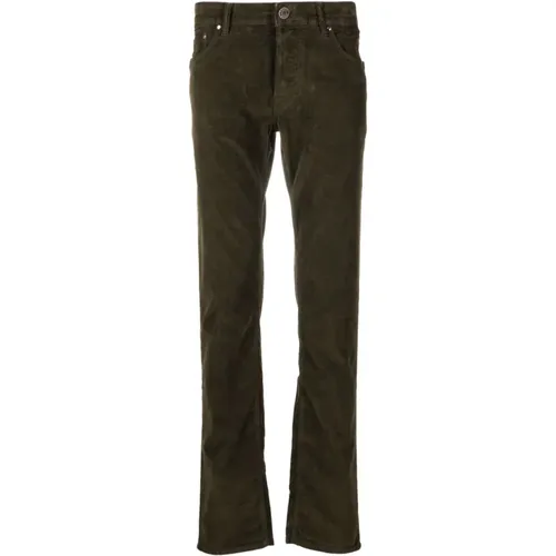 Straight Jeans Bard Model , male, Sizes: W34, W31, W33 - Jacob Cohën - Modalova