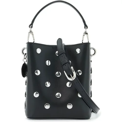 Studded Mini Bucket Bag Frayme , female, Sizes: ONE SIZE - Stella Mccartney - Modalova