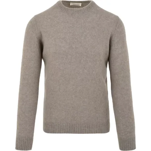 Dove Grey Sweaters for Men , male, Sizes: 2XL, 3XL, XL, M, L - Filippo De Laurentiis - Modalova