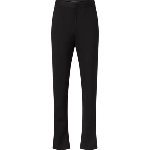 Baumwoll-Gabardine Regular Fit Hose - Fabiana Filippi - Modalova