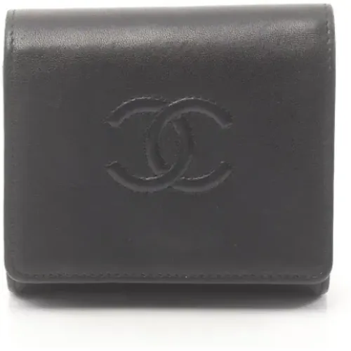 Pre-owned Leather wallets , female, Sizes: ONE SIZE - Chanel Vintage - Modalova