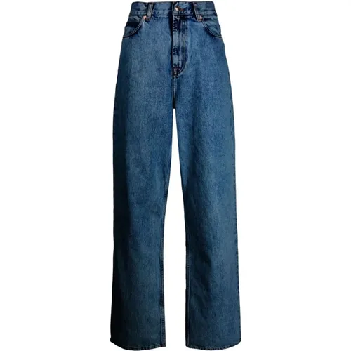 Indigo Low Rise Jeans , Damen, Größe: W27 - Wardrobe.nyc - Modalova