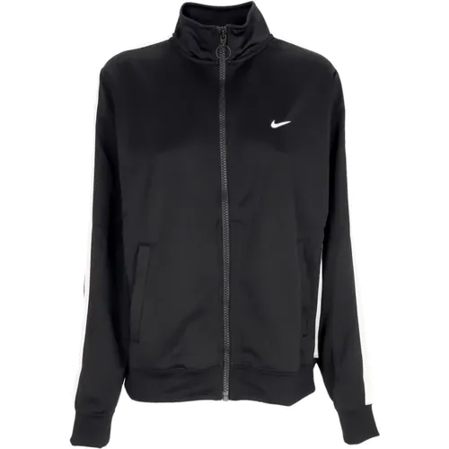 Poly-knit Swoosh Tracksuit Jacket /White , female, Sizes: S, XS, M, L - Nike - Modalova