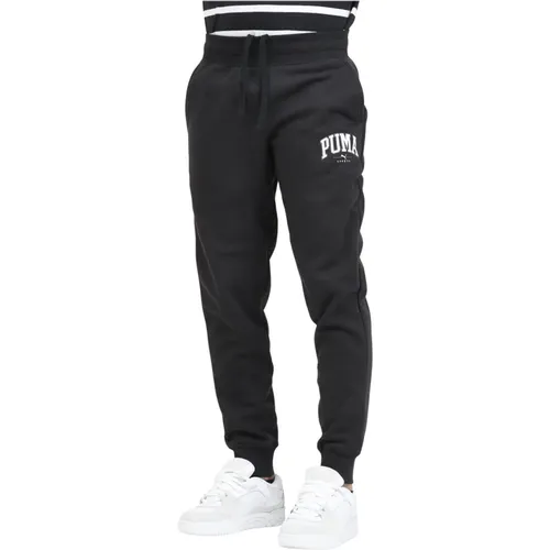 Sportliche Squad Schwarze Sweatpants , Herren, Größe: L - Puma - Modalova