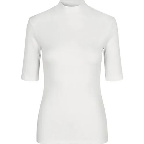 Krown T-Shirt - Porzellan , Damen, Größe: XS - Modström - Modalova