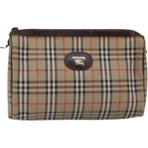 Pre-owned Canvas pouches , female, Sizes: ONE SIZE - Burberry Vintage - Modalova