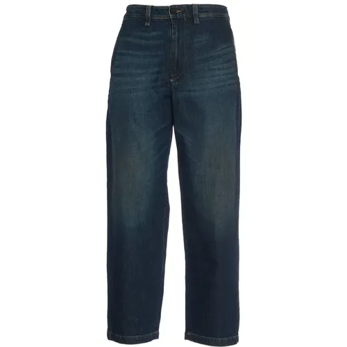 Blaue Lässige Denim-Jeans , Herren, Größe: W32 - DEPARTMENT FIVE - Modalova