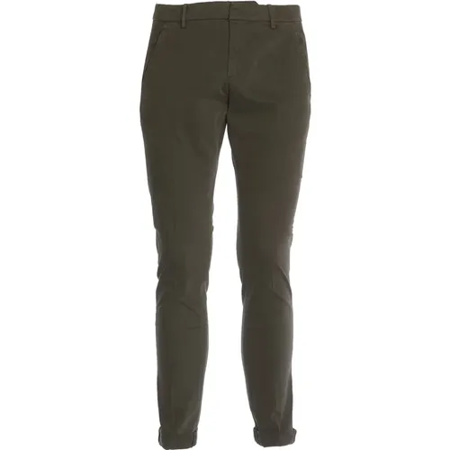 Slim Grey Trousers Elevate Style , male, Sizes: W31, W34, W30, W33, W32, W36, W35, W29, W38 - Dondup - Modalova