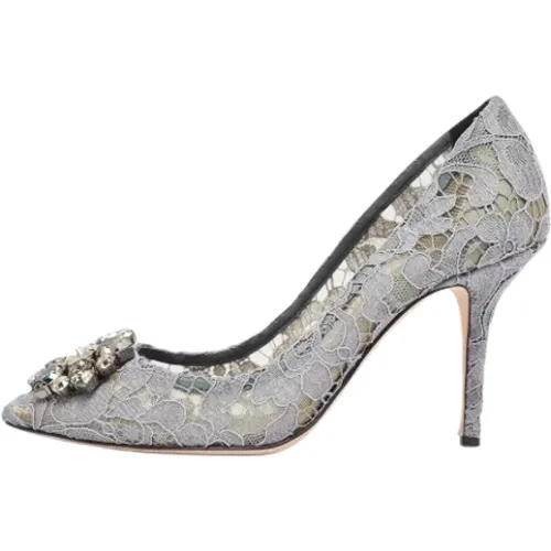 Pre-owned Lace heels , female, Sizes: 5 UK - Dolce & Gabbana Pre-owned - Modalova