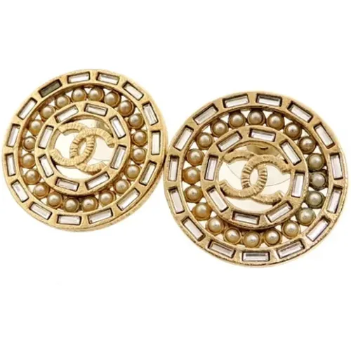 Pre-owned Metal chanel-jewelry , female, Sizes: ONE SIZE - Chanel Vintage - Modalova