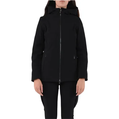 Stretch Surflex Down Jacket with Hood , female, Sizes: M - RRD - Modalova