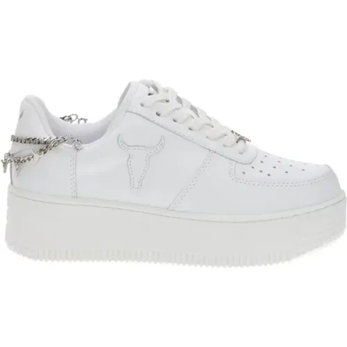 Weiße Sneakers , Damen, Größe: 41 EU - Windsor Smith - Modalova