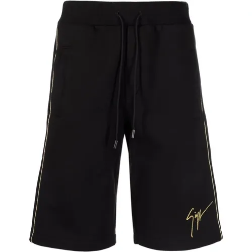 Cotton Elegant Bermuda Shorts , male, Sizes: M, S, L - giuseppe zanotti - Modalova