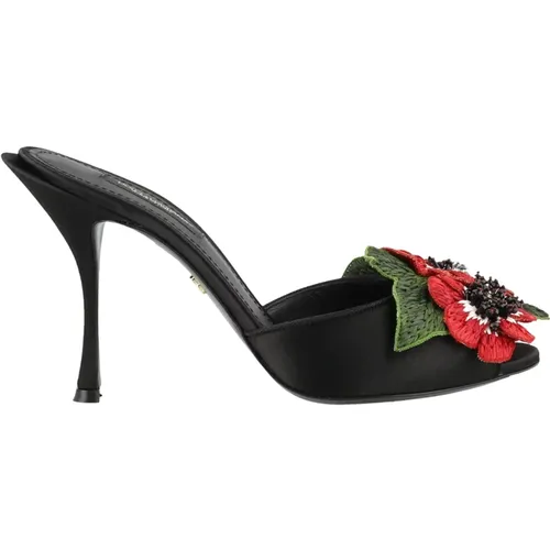 Womens Shoes Sandals Ss22 , female, Sizes: 3 1/2 UK, 3 UK, 2 1/2 UK, 4 1/2 UK - Dolce & Gabbana - Modalova