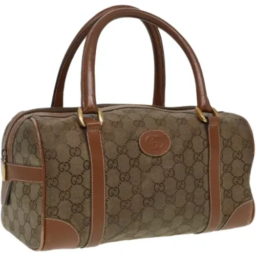 Pre-owned Canvas gucci-bags , female, Sizes: ONE SIZE - Gucci Vintage - Modalova