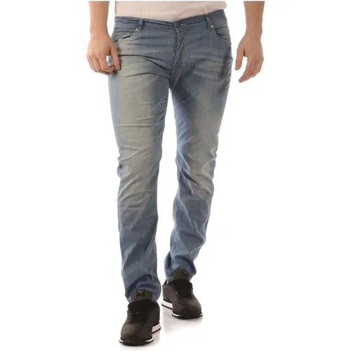 Stylische Denim-Jeans , Herren, Größe: W28 - Daniele Alessandrini - Modalova