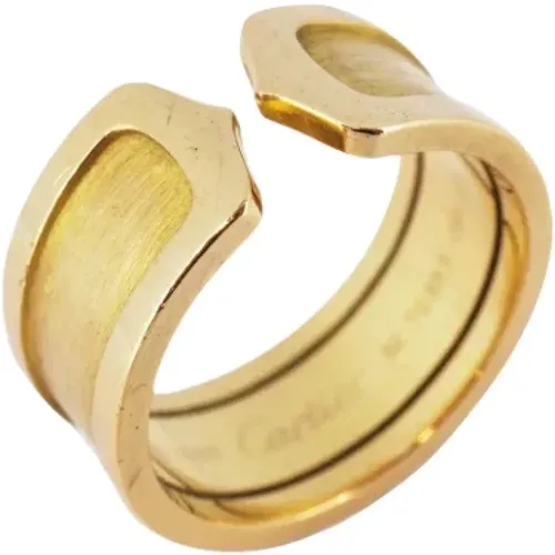 Pre-owned Gold rings , female, Sizes: ONE SIZE - Cartier Vintage - Modalova