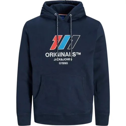 Hooded sweatshirt Jack Jones Slope , male, Sizes: S, L, M - jack & jones - Modalova