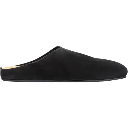 Suede Mules with Round Toe , male, Sizes: 8 UK - The Row - Modalova