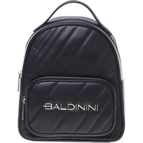 Backpack in quilted leather - Baldinini - Modalova