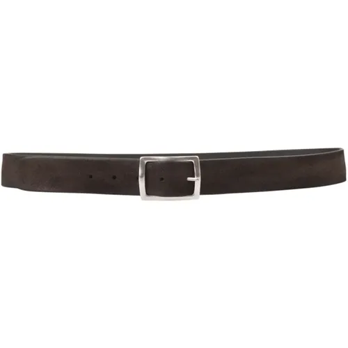 Hunting Double Reversible Belt , male, Sizes: 85 CM, 90 CM, 105 CM, 95 CM - Orciani - Modalova