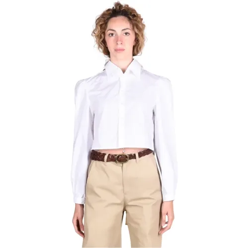 Cotton Shirts , female, Sizes: S, XS, M - MM6 Maison Margiela - Modalova