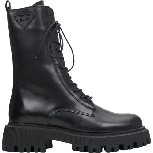 Women's Leather High Upper Boots Er00113495 , female, Sizes: 5 UK, 6 UK, 7 UK, 3 UK, 4 UK - Estro - Modalova