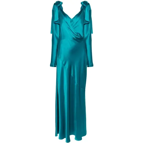 Women's Clothing Dress Ss24 , female, Sizes: S, M - alberta ferretti - Modalova