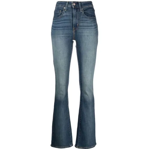 Levi's, High-Rise Bootcut Jeans , Damen, Größe: W26 L32 - Levis - Modalova