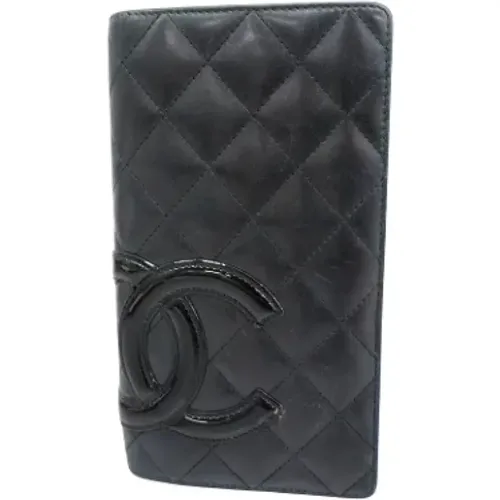 Pre-owned Leather wallets , female, Sizes: ONE SIZE - Chanel Vintage - Modalova