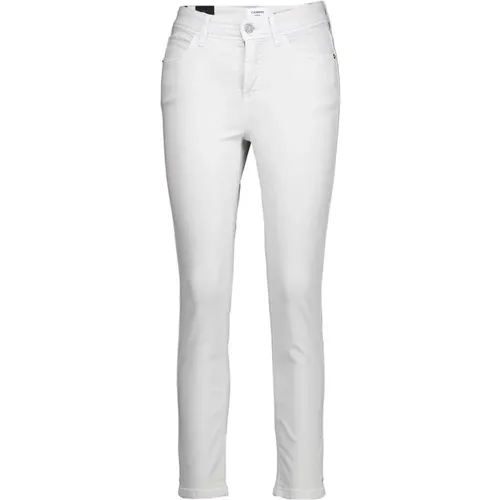 Hellgraue Piper Skinny Jeans - Damen , Damen, Größe: M - CAMBIO - Modalova