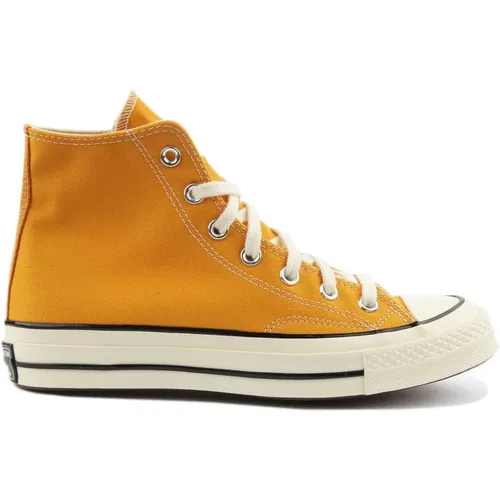 Chuck 70 Hi Top Sneaker Mustard , male, Sizes: 11 UK, 12 UK - Converse - Modalova
