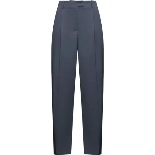 Anthracite Trousers , female, Sizes: XS, L, S, M - Blanca Vita - Modalova