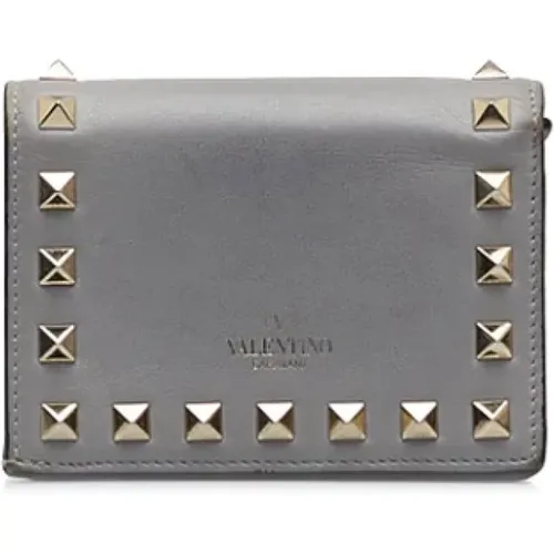 Pre-owned Leather wallets , female, Sizes: ONE SIZE - Valentino Vintage - Modalova