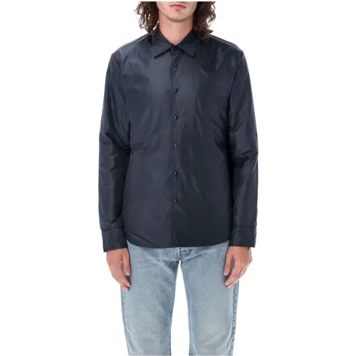 Navy Reshirt Jacket for Men , male, Sizes: XL - Aspesi - Modalova
