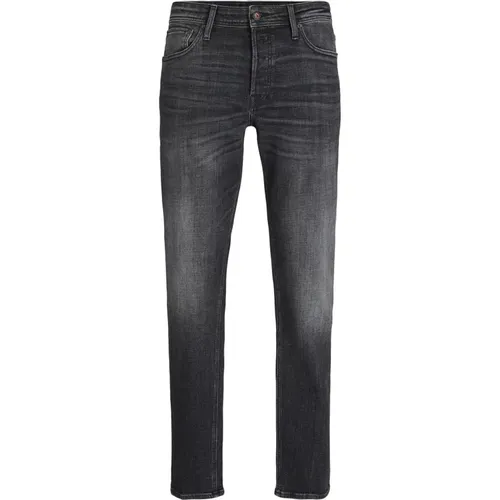 Klassische Comfort Fit Jeans mit Tapered Fit - jack & jones - Modalova