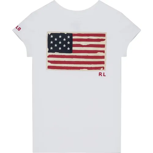 Rundhals Kurzarm T-Shirt - Ralph Lauren - Modalova